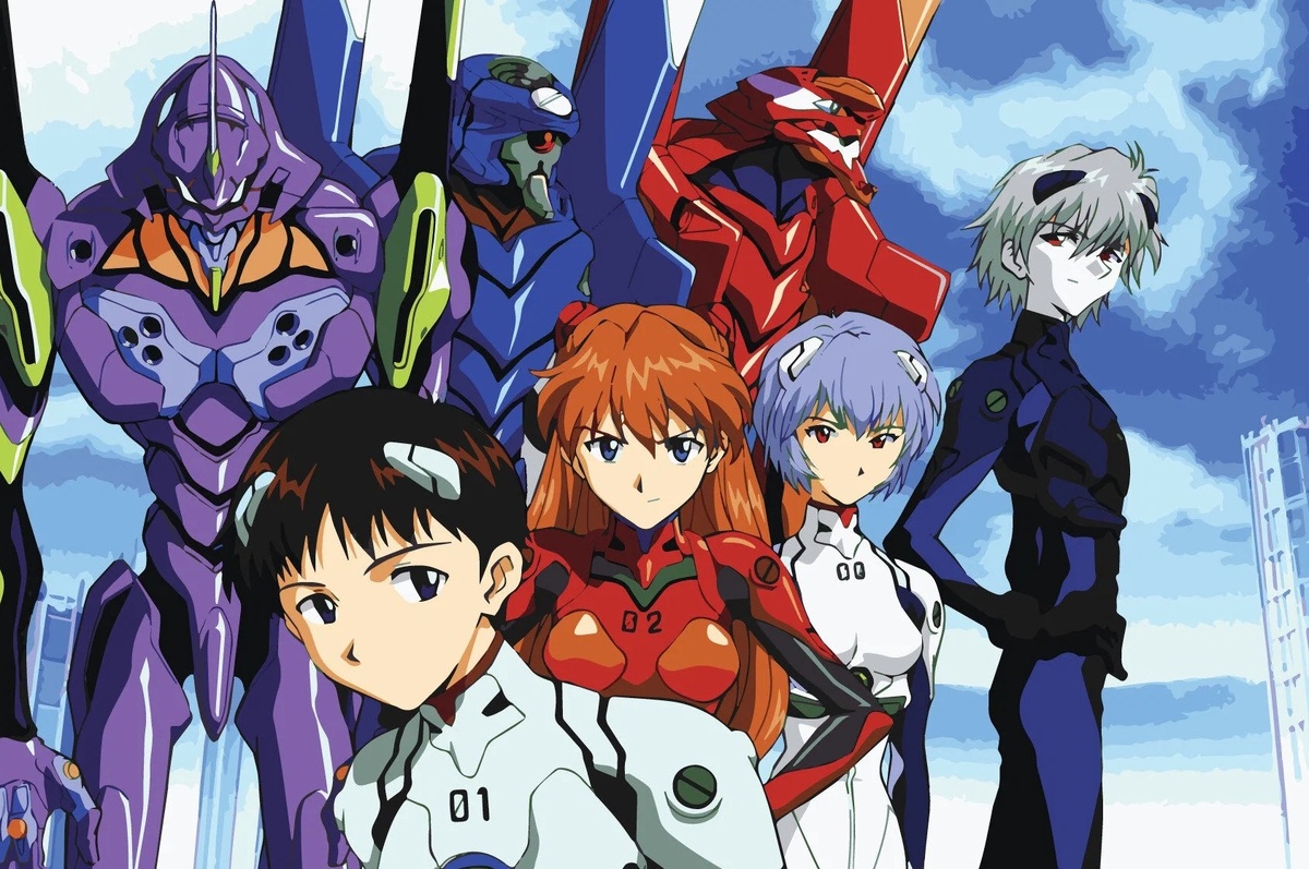 На первый взгляд — меха-аниме, но внутри скрывается куда более глубокая история