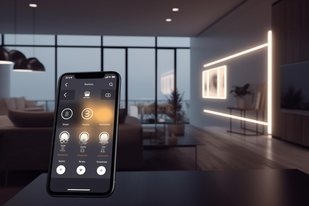 Управление освещением с помощью системы «Умный дом»