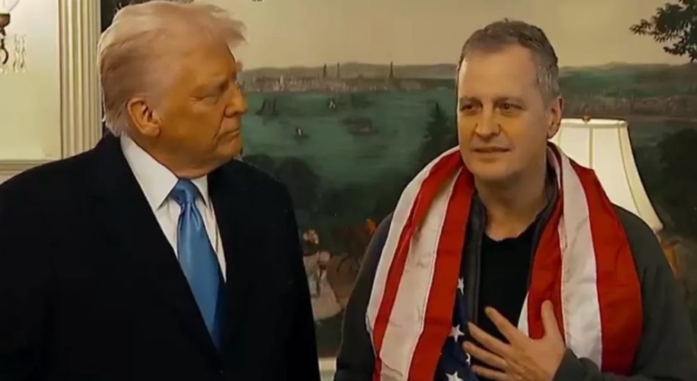    Трамп и Фогель.