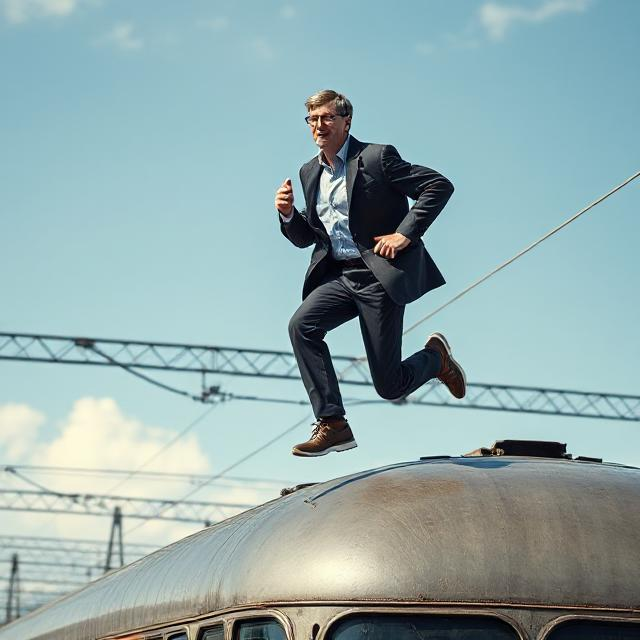 Бегом по поезду