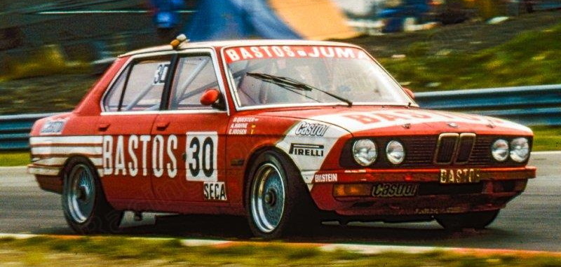 BMW 528i E28 Первый победитель первенства 1982 года в абсолюте