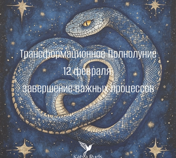ТРАНСФОРМАЦИОННОЕ ПОЛНОЛУНИЕ 12 ФЕВРАЛЯ