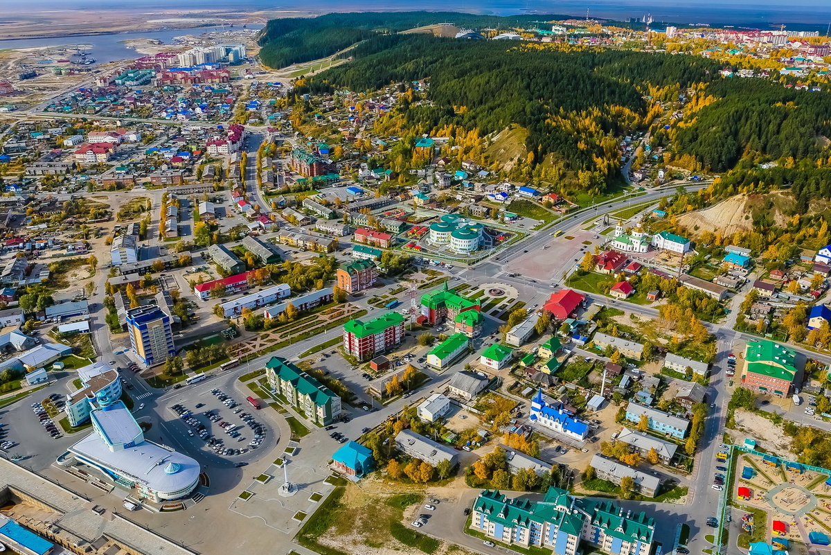 Над Ханты-Мансийском