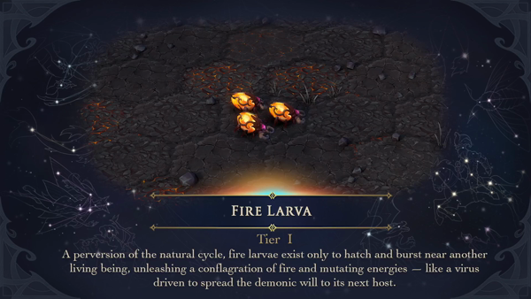 Огненная личинка Тир 1