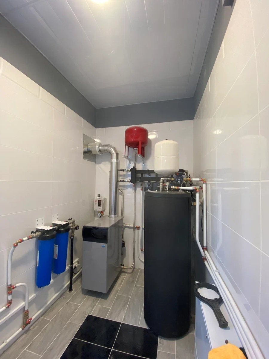 Котельная смонтированная в доме по нашему проекту, Всеволожск