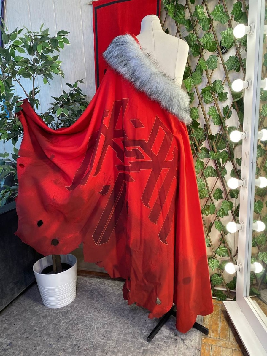 плащ из габардина по игре Dragon Age