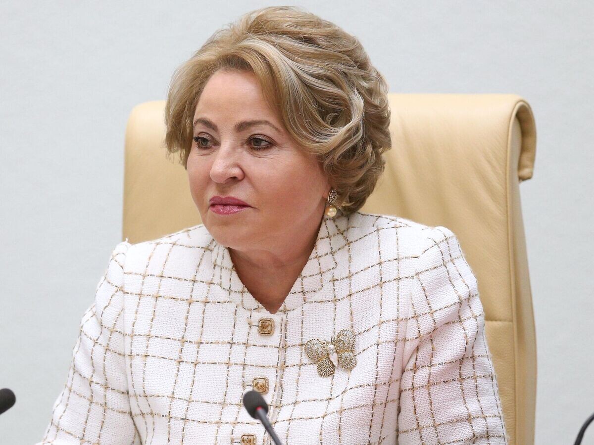    Председатель Совета Федерации РФ Валентина Матвиенко на заседании Совета Федерации РФ© Пресс-служба Совета Федерации РФ