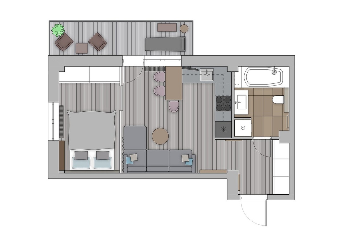 После перепланировки