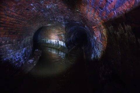 Подземные реки Москвы. Фото из открытых источников.