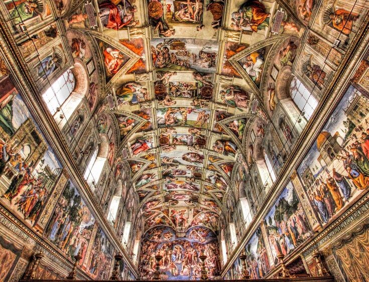 Потолок Сикстинской капеллы
