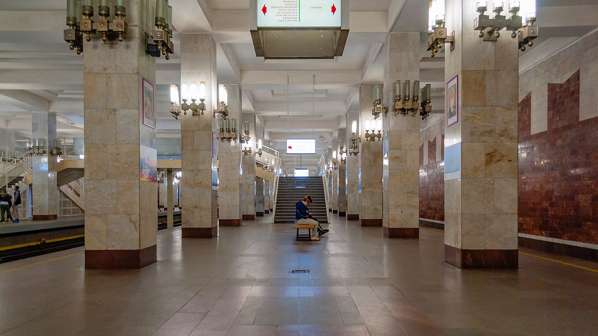 Станция метро «Московская» Нижегородского метрополитена. Фото взято из открытых источников.