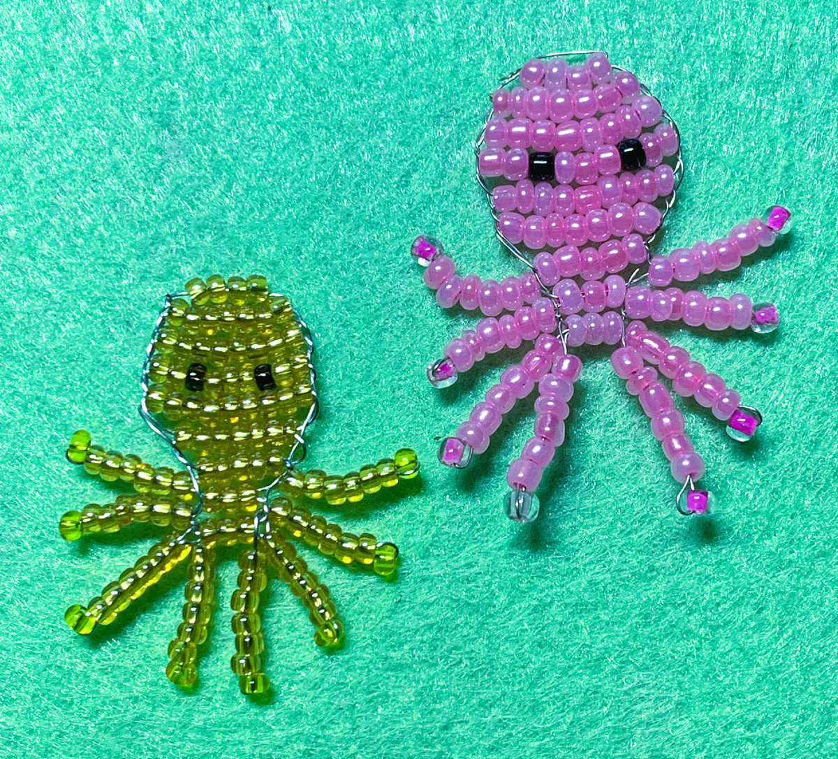 Итог работы - осьминожки