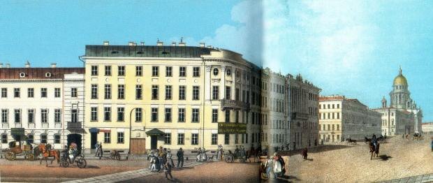 Дом Гейденрейха. Проект раннего классицизма. 