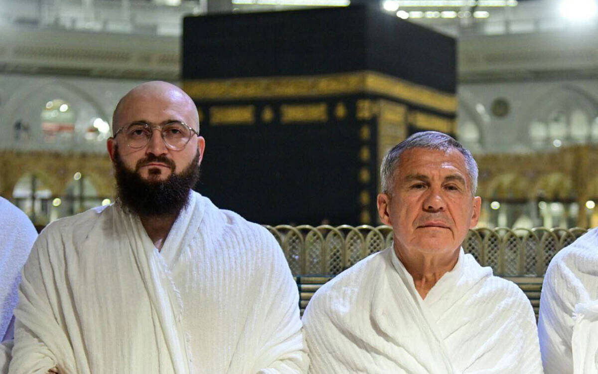 В Саудовской Аравии Раиса РТ сопровождал муфтий Татарстана Камиль хазрат СамигуллинФото: пресс-служба Раиса РТ