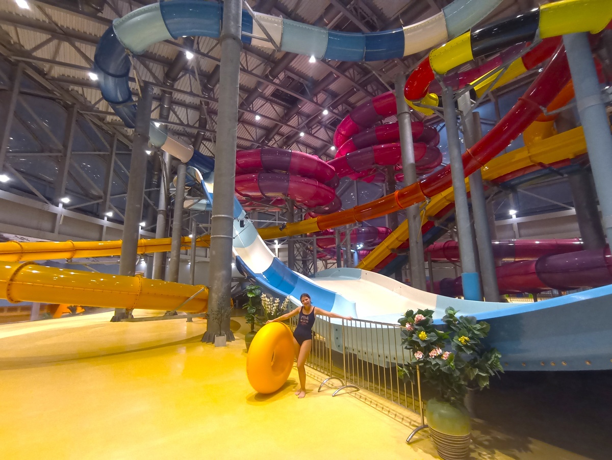 Лабиринты водных горок в "ЛетоЛето"