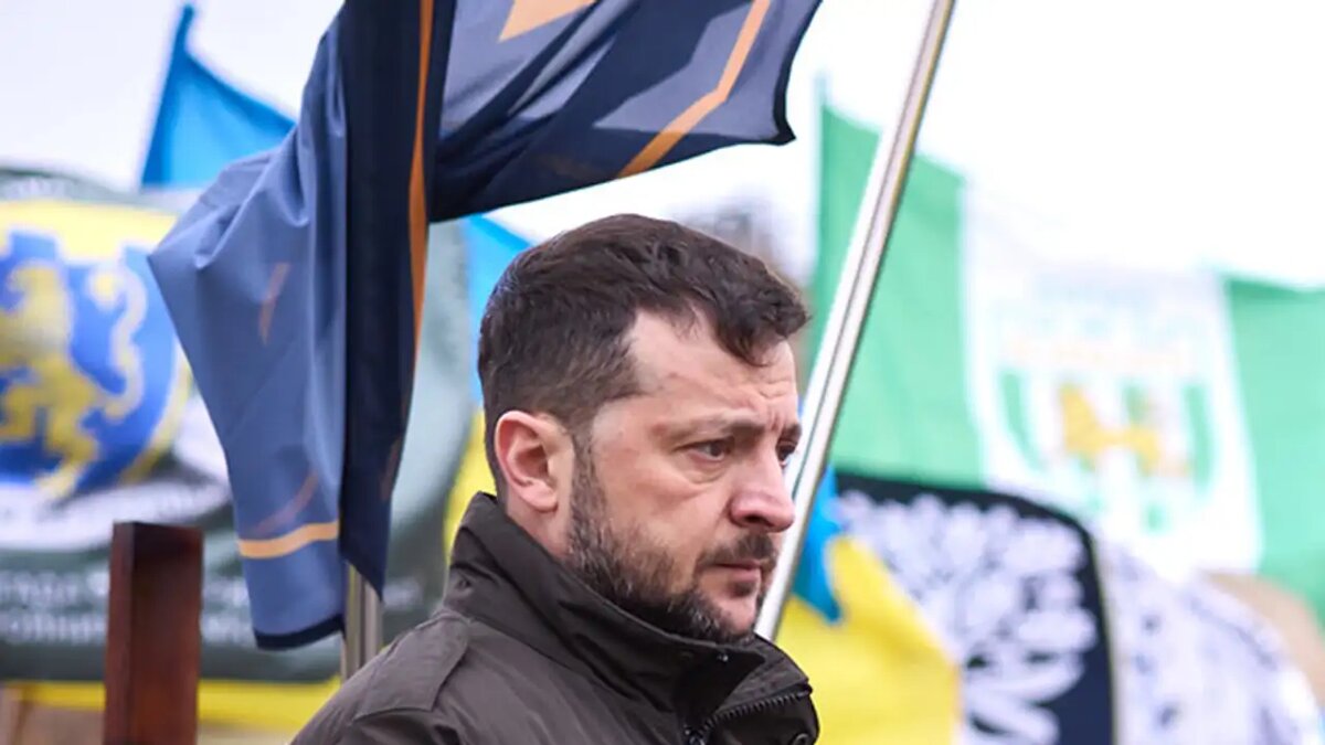    Президент Украины Владимир Зеленский.