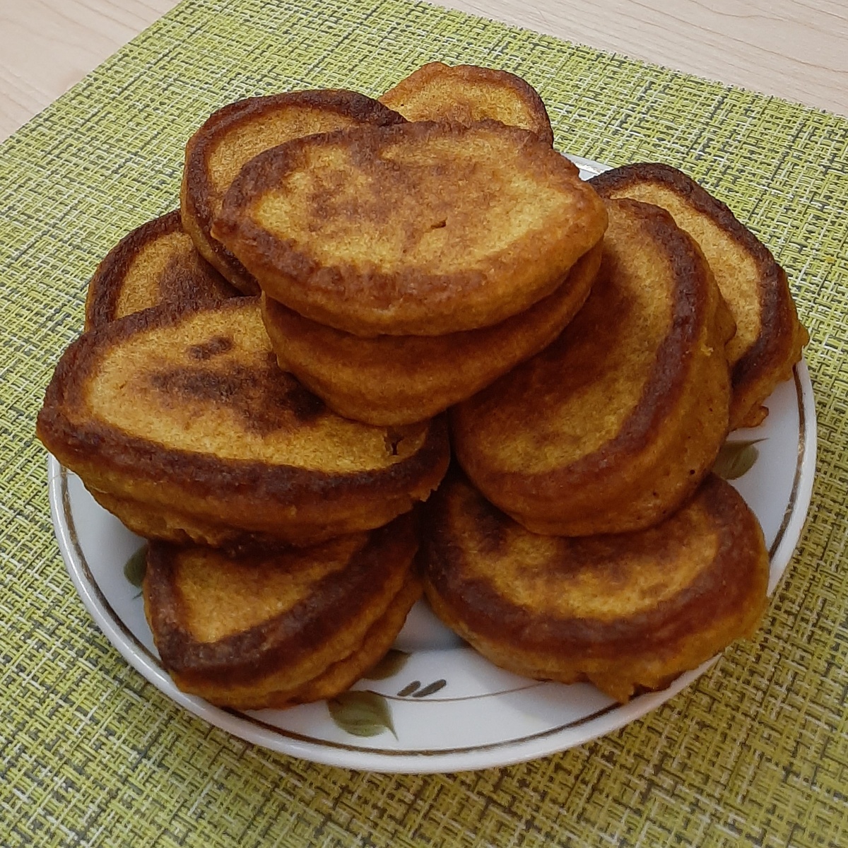 Тыквенные оладьи 