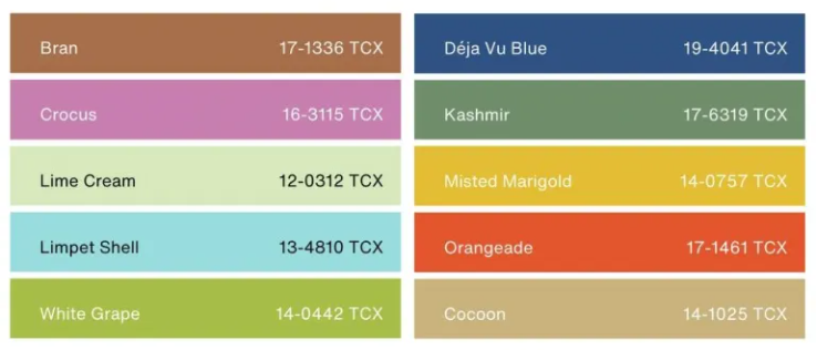 Цветные оттенки 2025 года приглушенные и глубокие