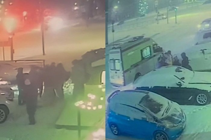 Кадр записи с камеры видеонаблюдения, «КП-Новосибирск».