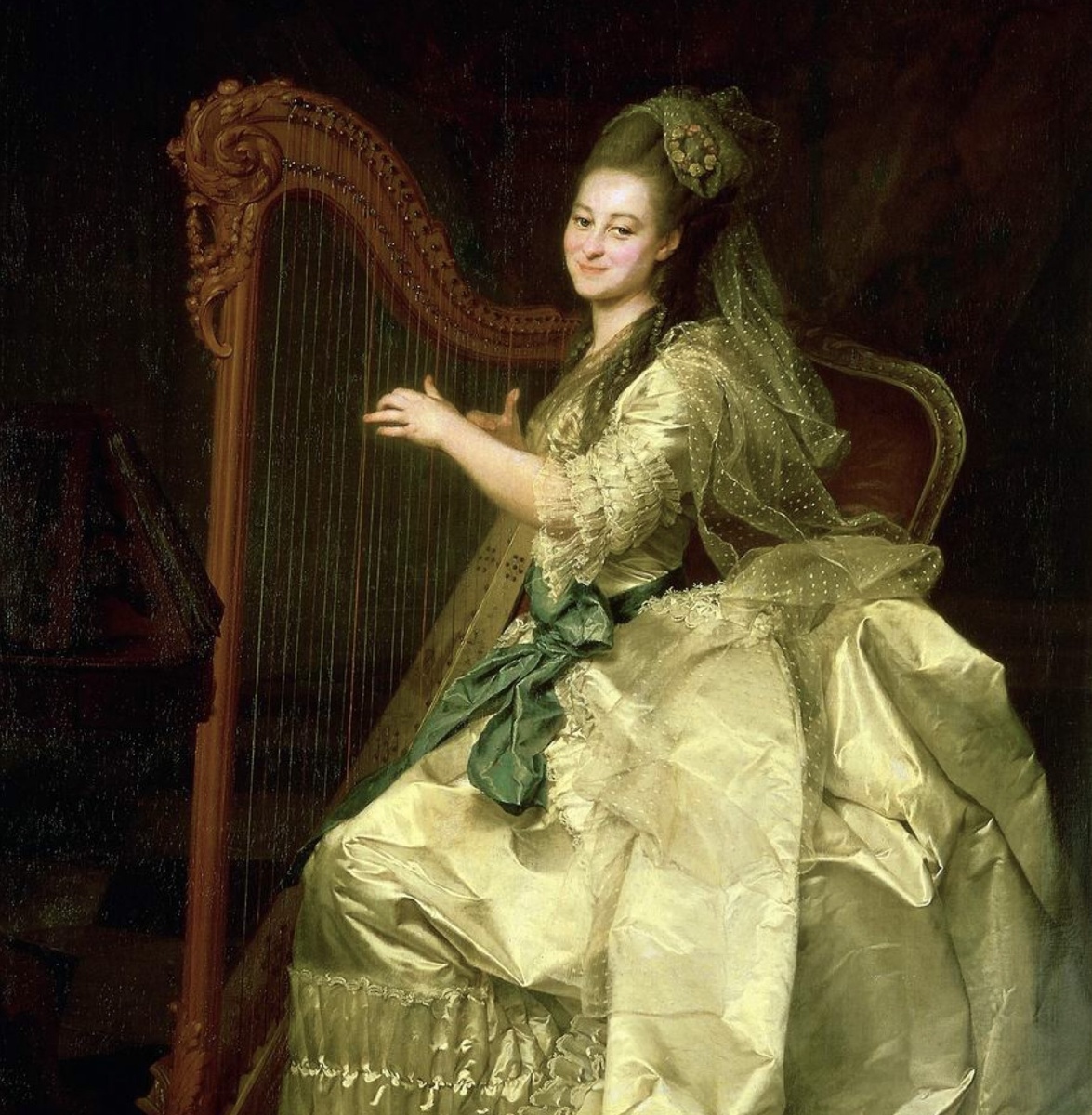 Портрет Г. И. Алымовой кисти Д. Г. Левицкого (1776)