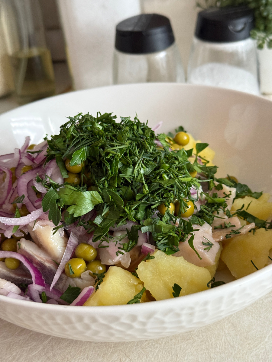 ▎Салат для любителей селедочки 