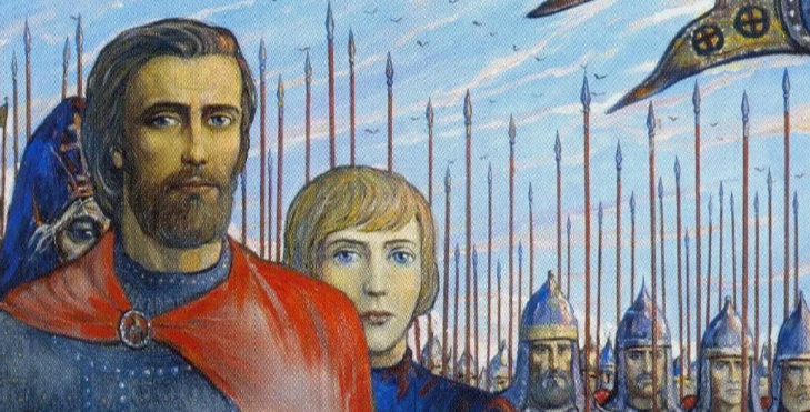 Дмитрий Донской. Картина Глазунова