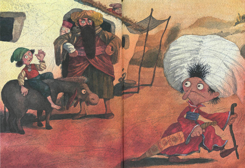 "Маленький Мук» (нем. Der kleine Muck) или «История о маленьком Муке» (Die Geschichte des kleinen Mucks) — сказка, построенная по принципу «рассказ в рассказе», а рассказывает её молодой купец Мулей как историю из своего детства. Сюжет основан на восточных сказках о талисманах. Экранизация 1975 "Мук-скороход"