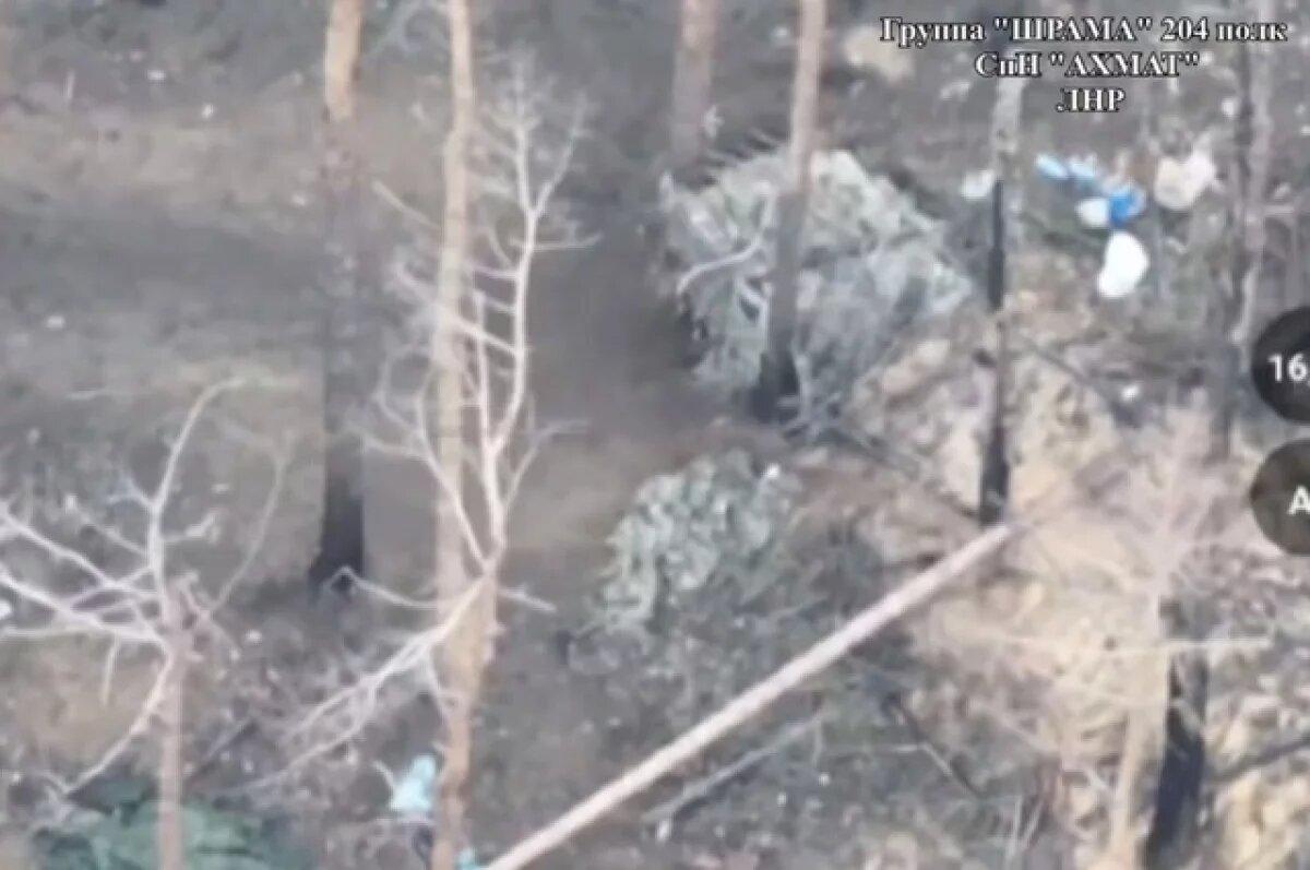    Артиллеристы из «Ахмата» уничтожили опорный пункт ВСУ и систему Starlink