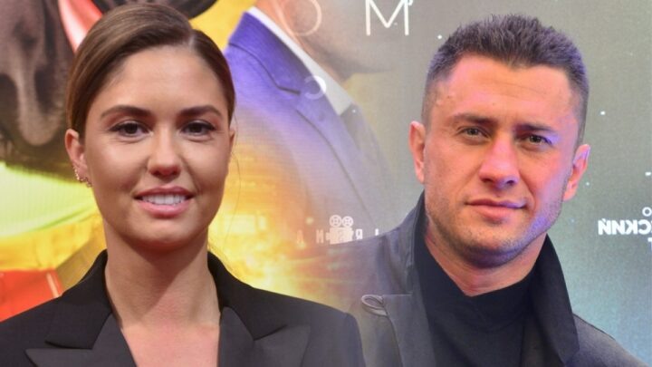    Агата Муцениеце и Павел Прилучный