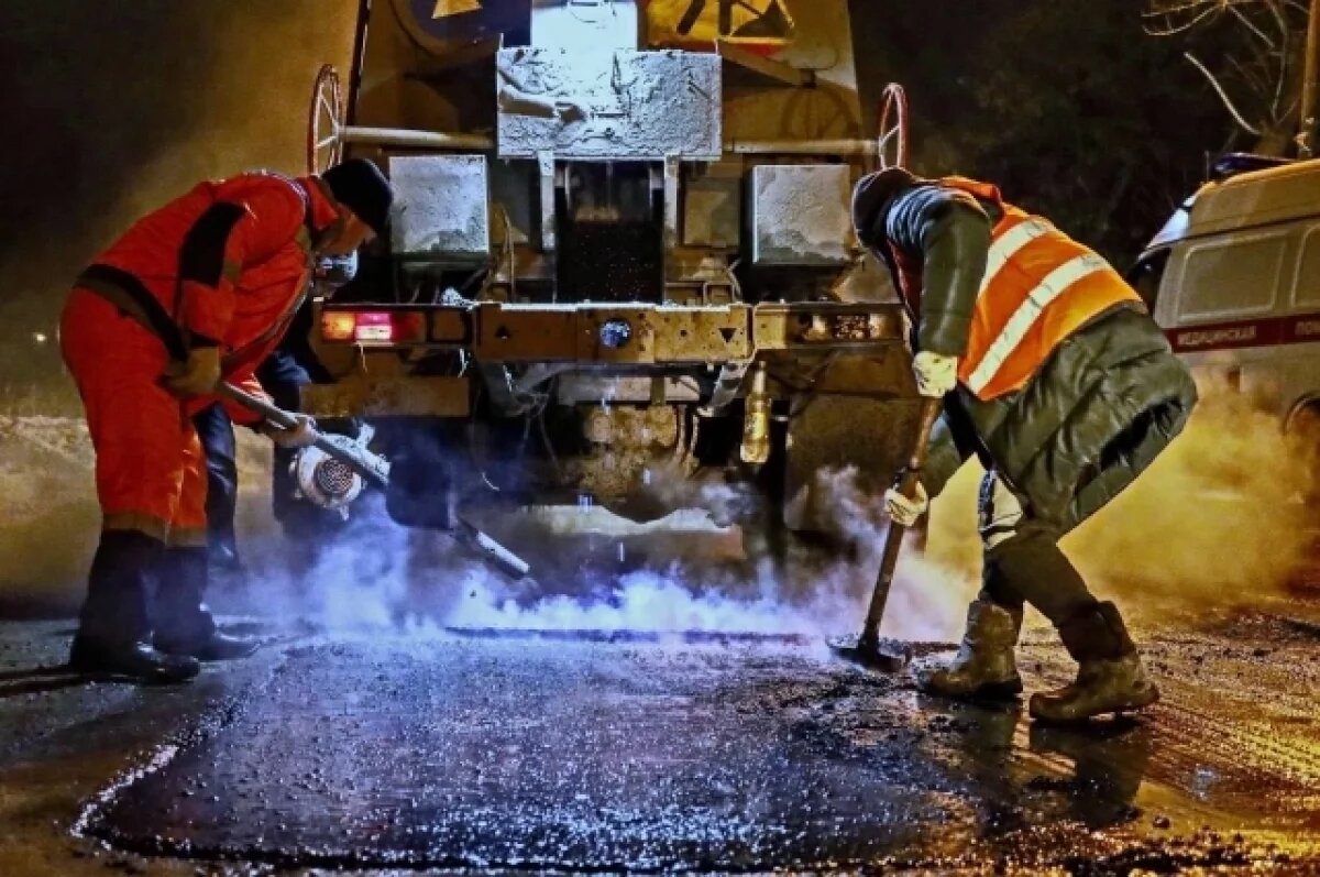    В Самаре приступили к аварийному ремонту дорог