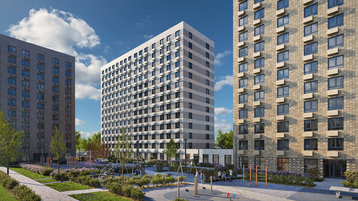 Визуализация ЖК Витебский Парк от застройщика ПИК