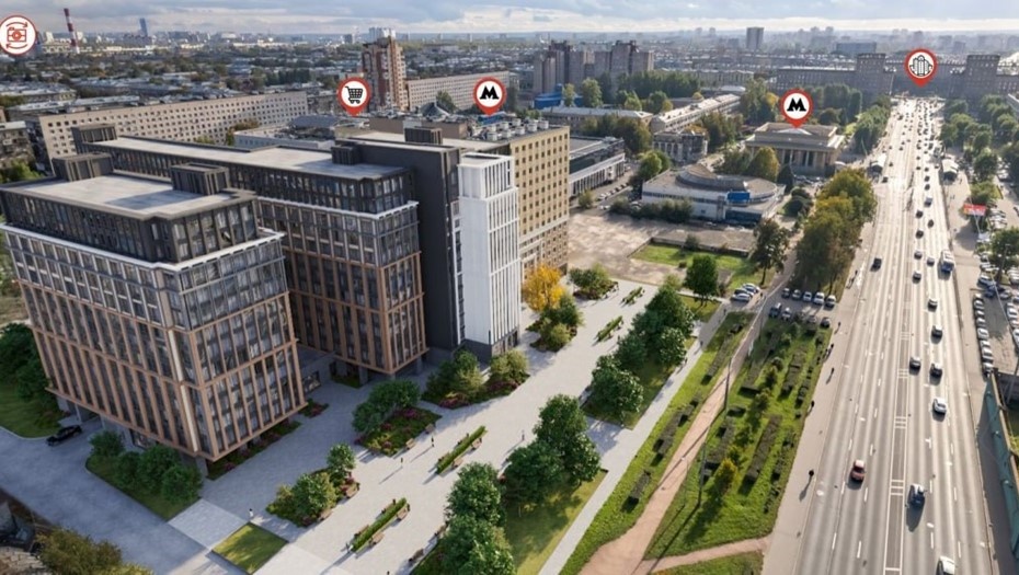    Проект апарта-отеля на Стачек, в квартале Автор фото: psk-info.ru