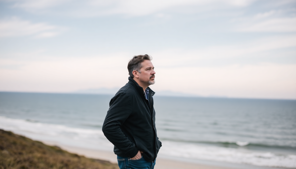 Он только что узнал, что всю жизнь ошибался)