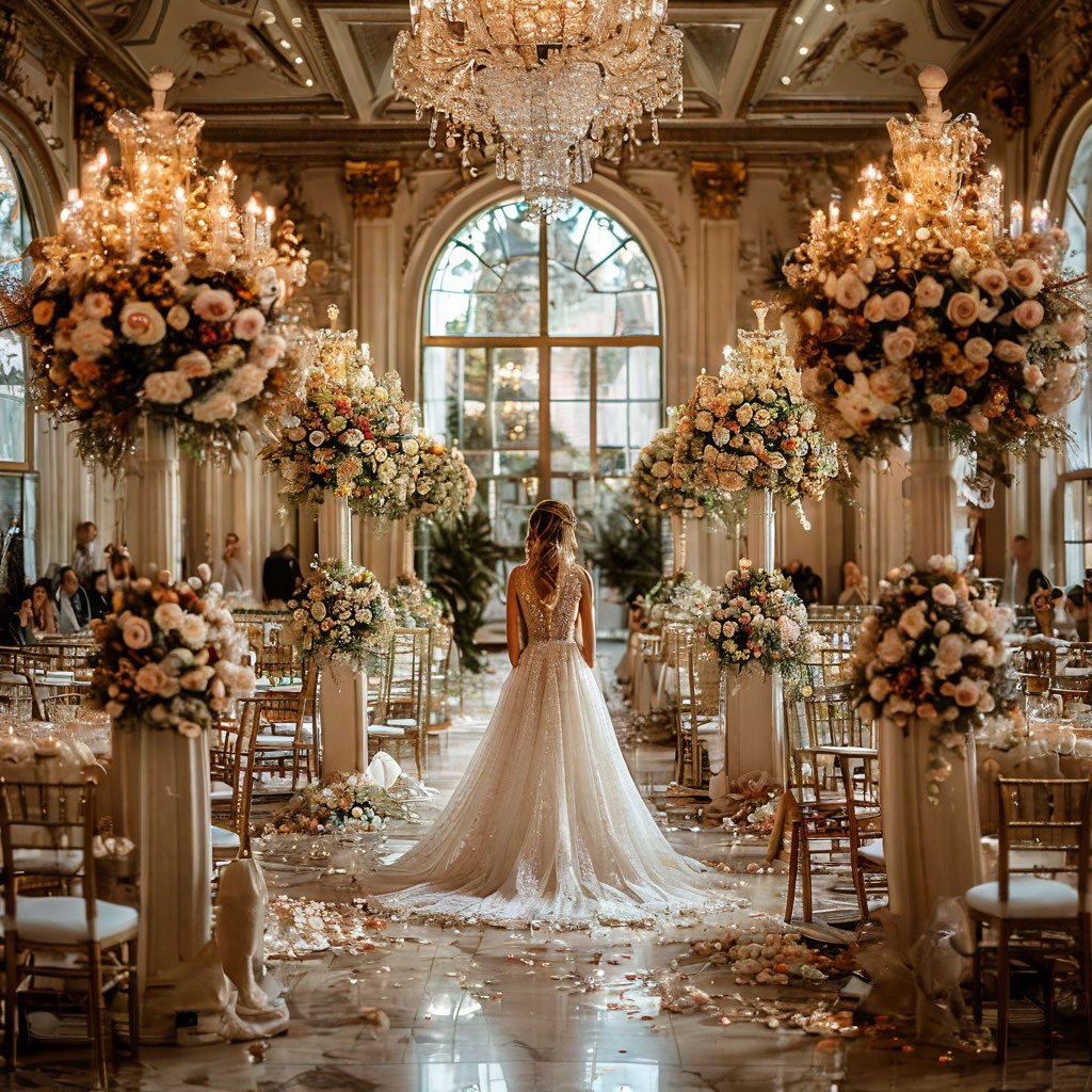 Свадьба. Иллюстрация сгенерирована нейроснтью