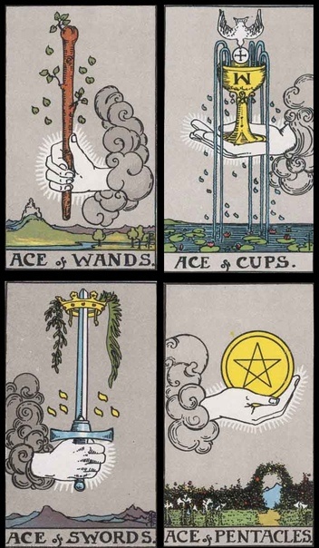 Тузы «Таро Райдера-Уэйта»