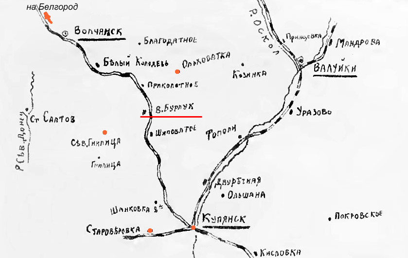 Схема из юбилейной брошюры марковцев-артиллеристов [89, с.177].