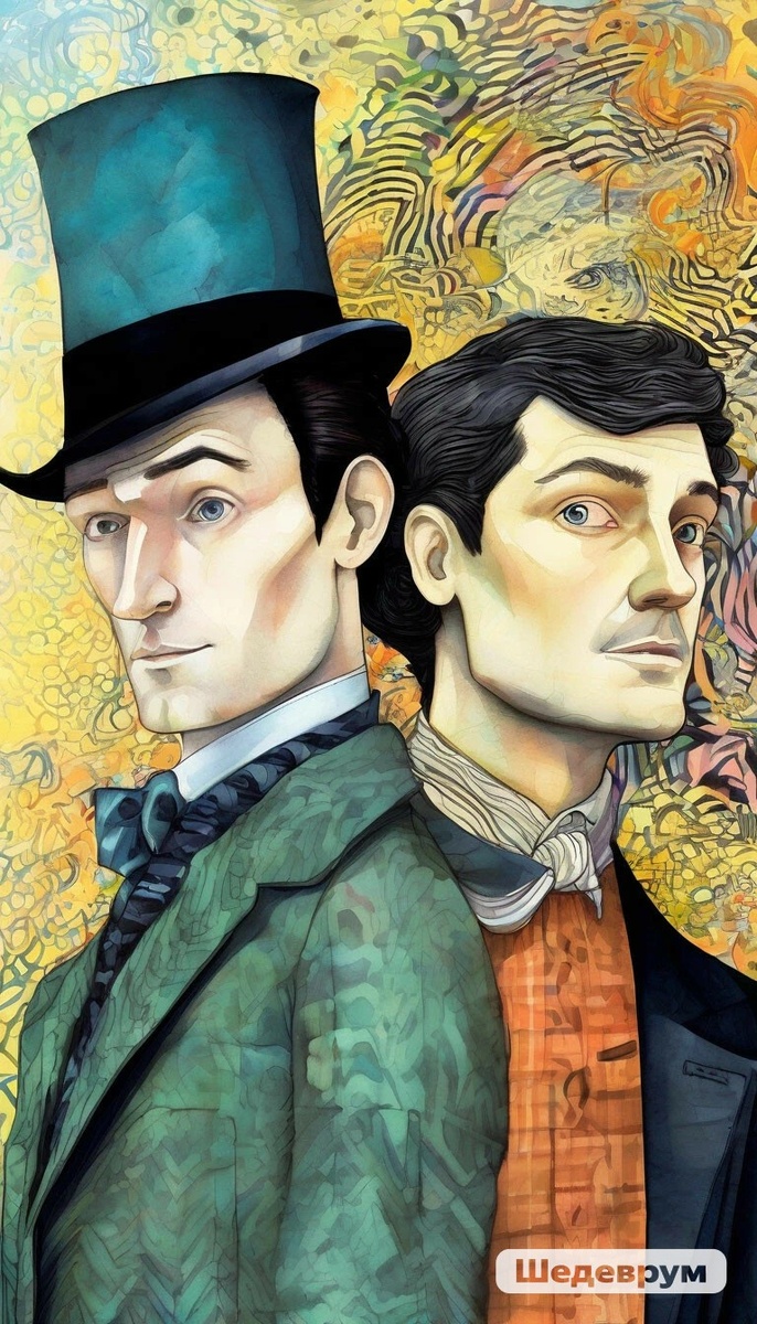 Все иллюстрации сгенерированы в приложении Шедеврум 