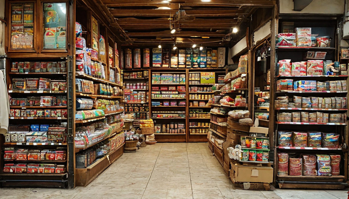 ненастоящий магазин