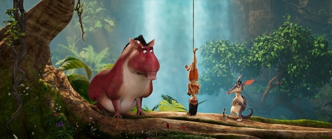 Профилактика сколиоза, чего такого? (Кадр из мультфильма)