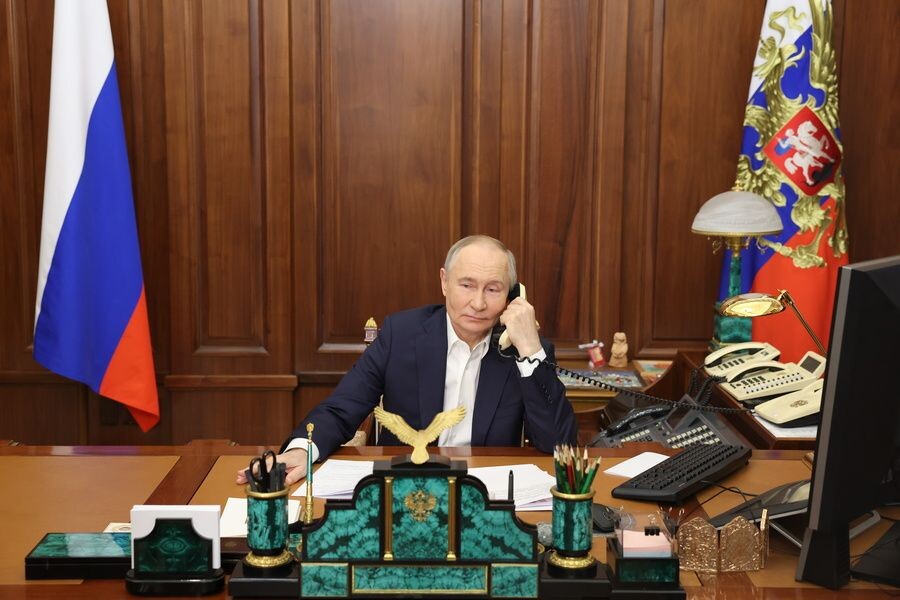    Президент РФ Владимир Путин / Источник: © Александр Казаков/ТАСС