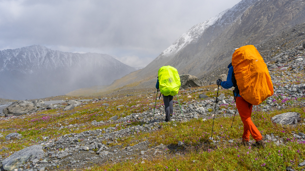 Поход по Южному Алтаю на границе с Монголией, конец июля