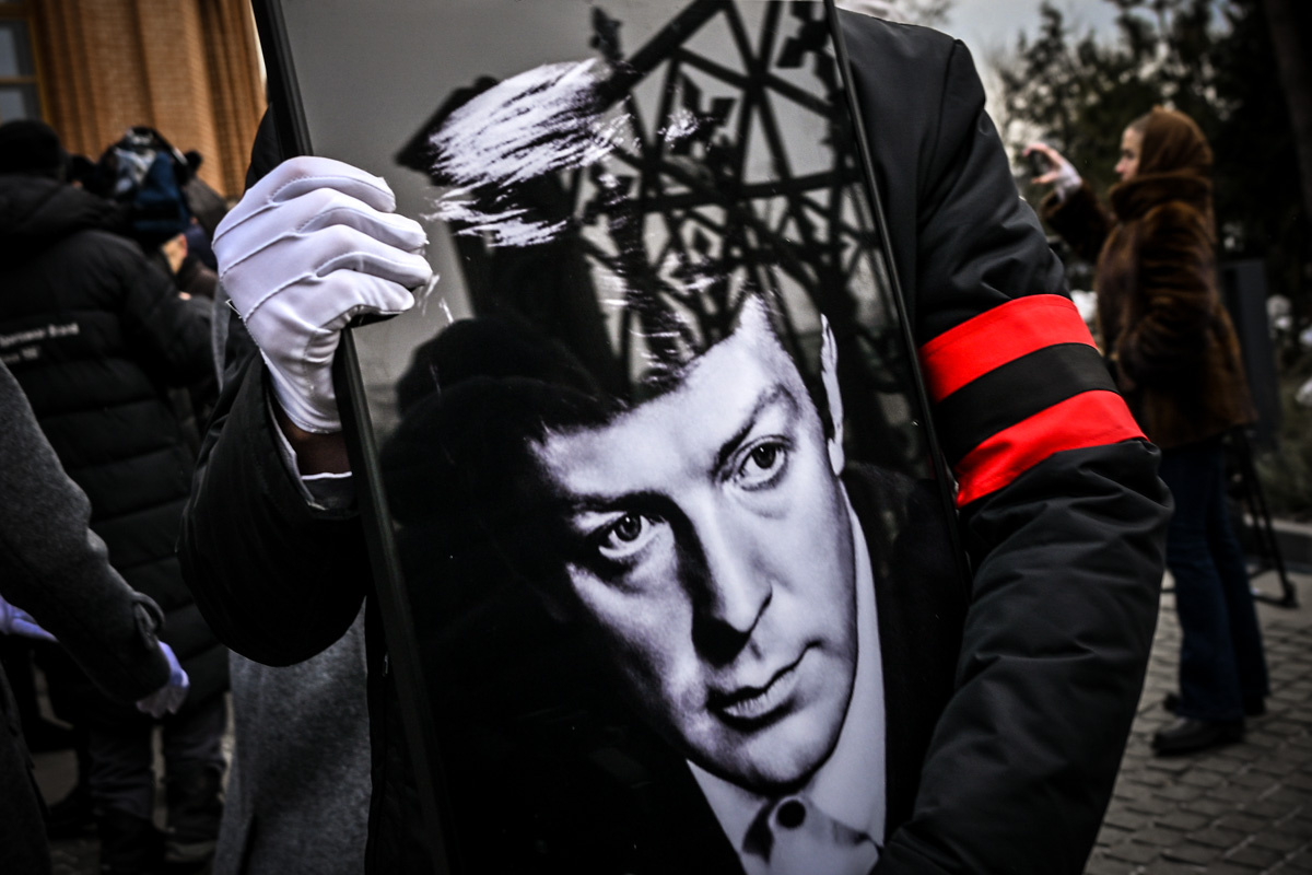 Во время выноса из храма Святителя Николая на Трех Горах