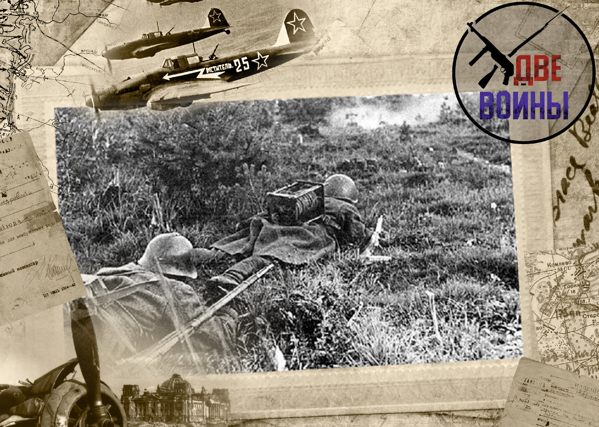 Фронтовые связисты. Фото в свободном доступе.