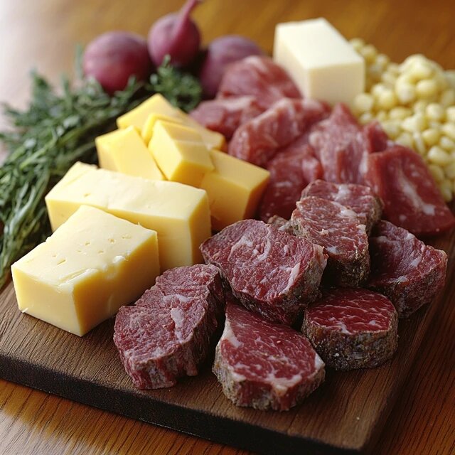 мясо и молочные изделия, содержат насыщенные жиры и холестерин