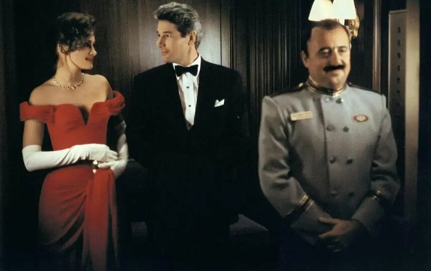    Джулия Робертс и Ричард Гир в фильме "Красотка" (1990). Cinema Park Distribution / кадр из фильма