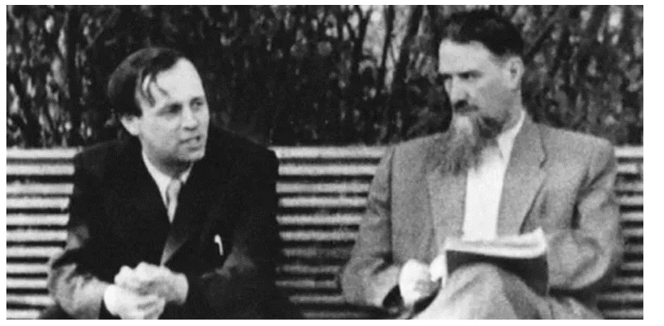 Сахаров и Курчатов. Фото из откртых источников