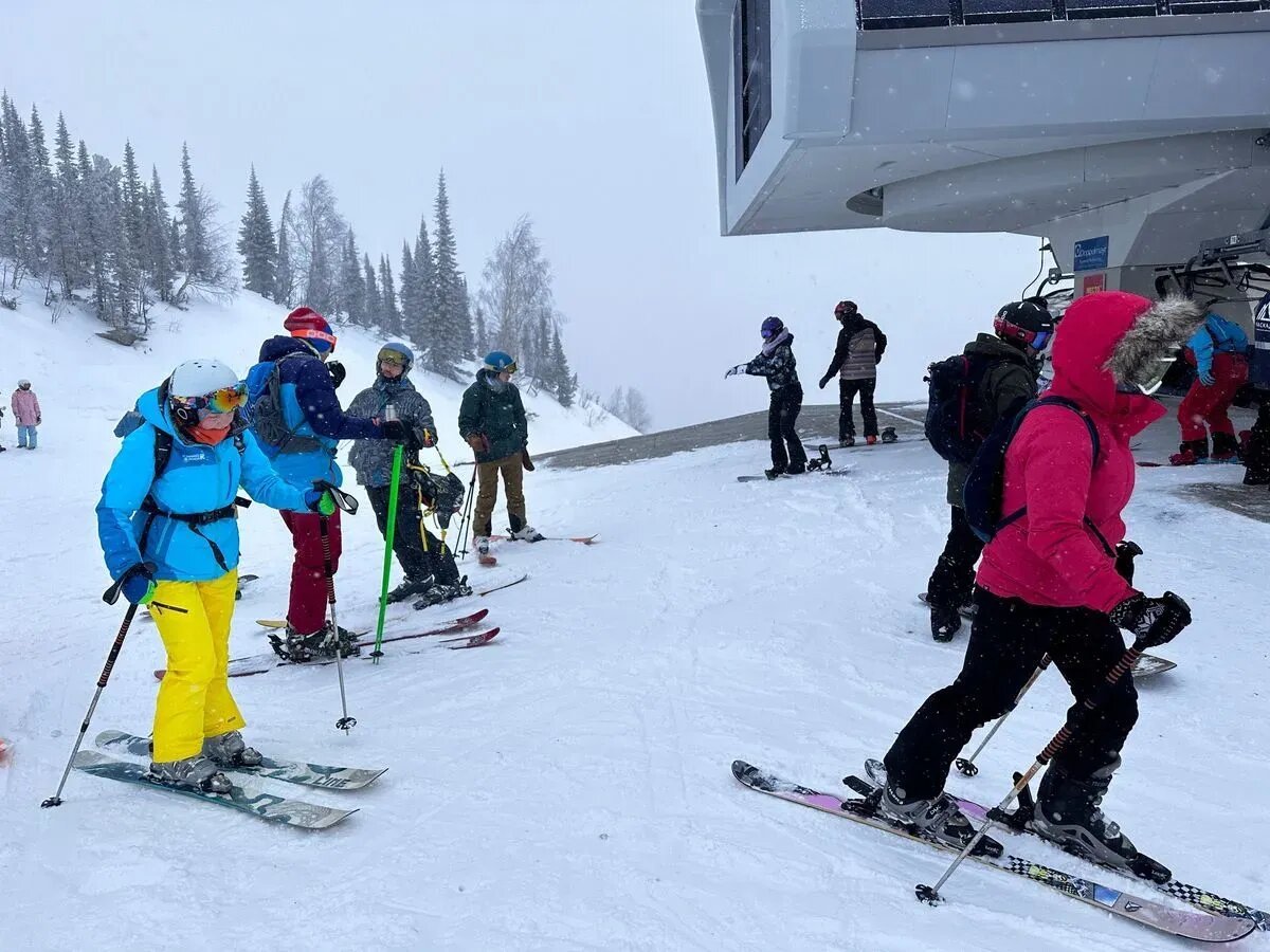     Кемеровский курорт Шерегеш. © "Интерфакс". Юлия Батырь