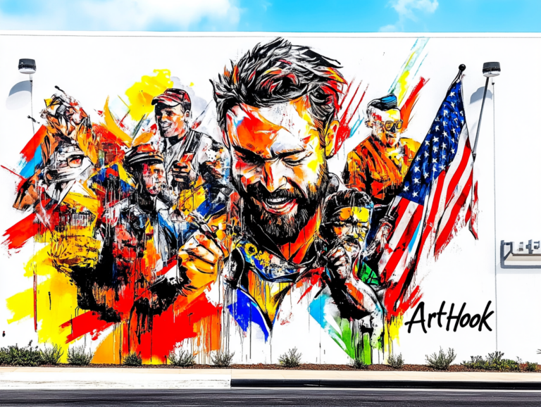    Патриотическое граффити: как уличное искусство формирует общественные ценности и вдохновляет на гордость за родину Art-Hook.Ru