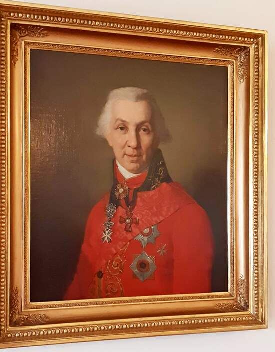 Портрет Г.Р.Державина, худ. В.Л. Боровиковский /фото из личного архива, 2019/