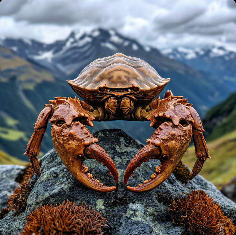 Рак на горе…